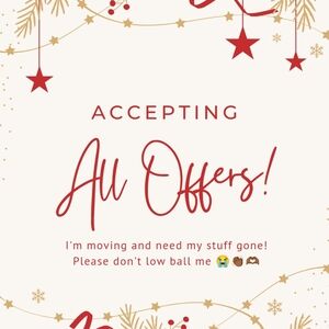 Accepting All Offers!!! 🎄🎅